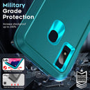 Galaxy A10E heavy duty case – teal rugged with screen protector