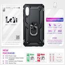 Galaxy A10E heavy duty ring case – rugged with camera protection