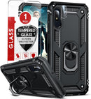 Galaxy A10E heavy duty ring case – rugged with camera protection