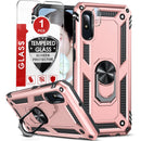 Galaxy A10E heavy duty ring case – rugged with camera protection