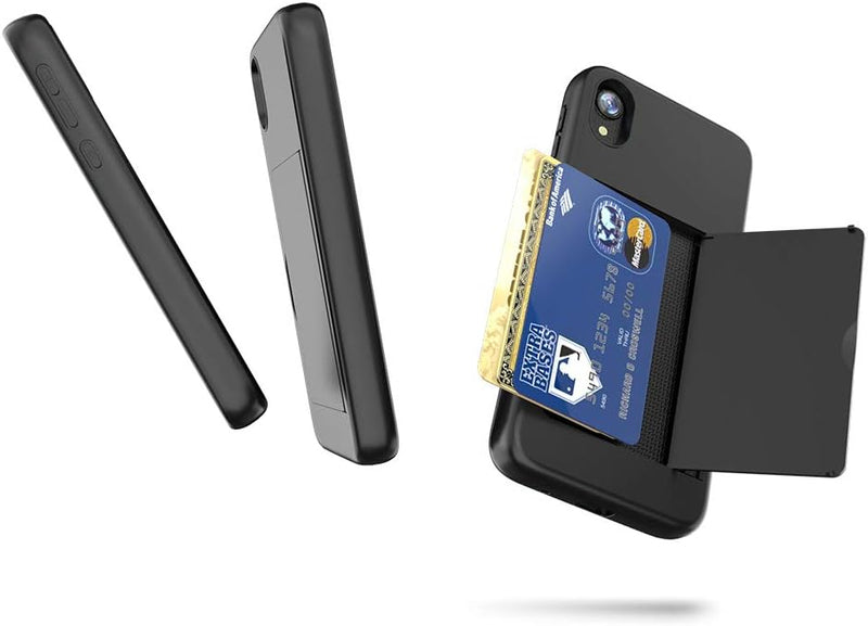 Galaxy A10E wallet case with card holder – slim protective design