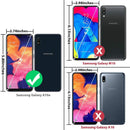 Galaxy A10E wallet case with card holder – slim protective design