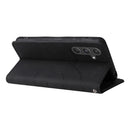 Galaxy A55 Wallet Case | Leather Card Stand Cover