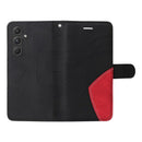 Galaxy A55 Wallet Case | Leather Card Stand Cover