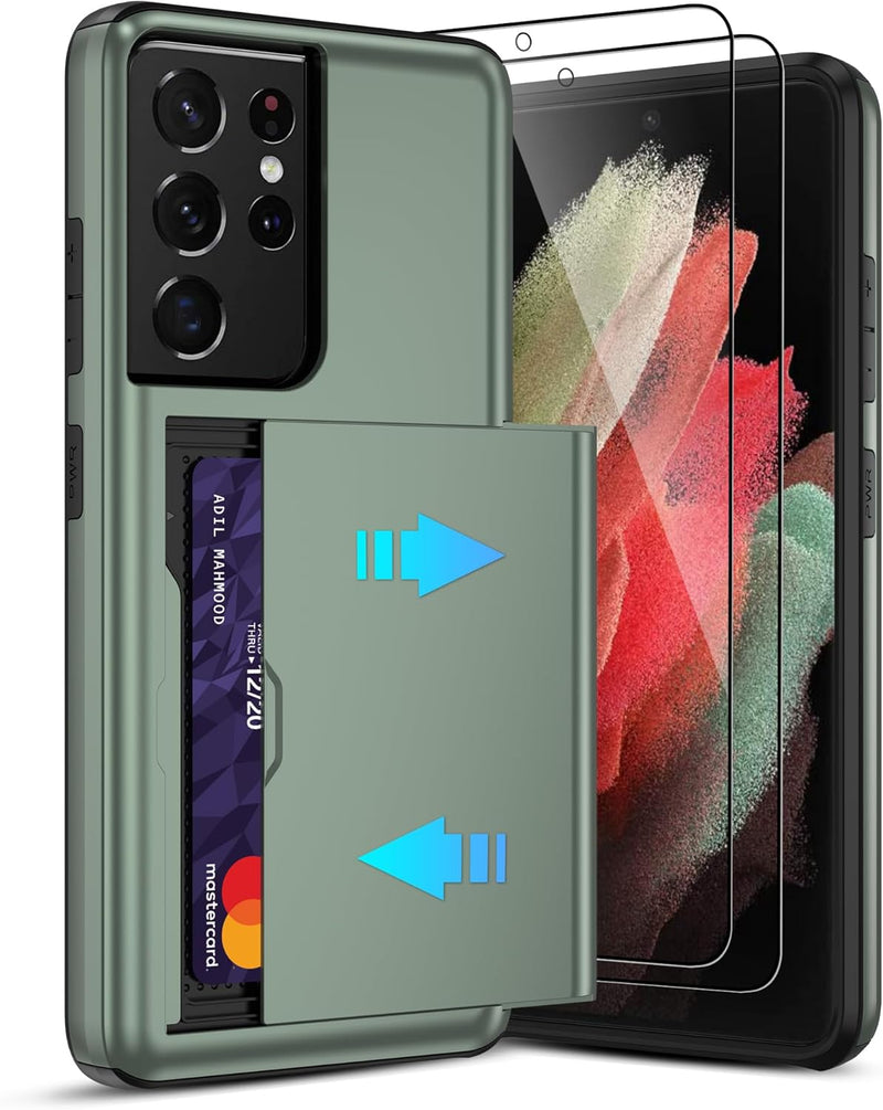 Galaxy S21 Ultra Credit Card Wallet Case | Wallet Card Case S21 Ultra - Gorilla Cases