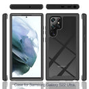 Galaxy S22 Ultra Clear Hybrid Bumper Case