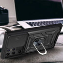 Galaxy S22 Ultra Military Kickstand Case with Camera Cover
