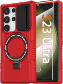 Galaxy S23 Ultra Magnetic Case Compatible with MagSafe Charger