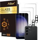 Galaxy S24 3 Pack 3 Pack Camera Lens Tempered Glass Fingerprint Scratch Case