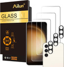 Galaxy S24 3 Pack 3 Pack Camera Lens Tempered Glass Fingerprint Scratch Case