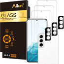 Galaxy S24 3 Pack 3 Pack Camera Lens Tempered Glass Fingerprint Scratch Case