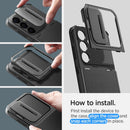 Galaxy S24 Case Military Grade Protection - Black