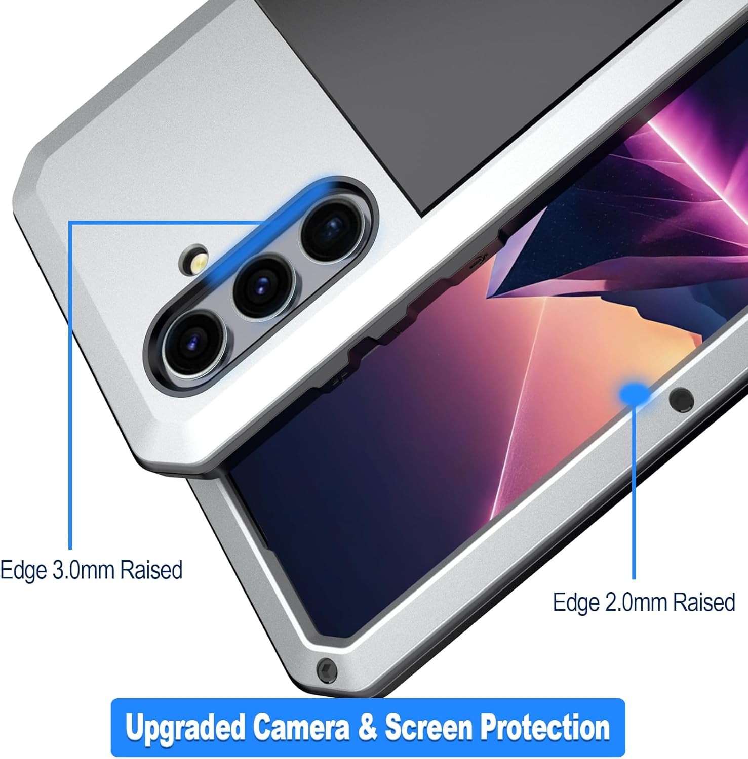 Galaxy S24 Full Body Protective Heavy Duty Shockproof Screen Protector