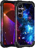 Galaxy S24 Plus 5G Heavy Duty Shockproof Full Protection Hard Plastic Silicone Protective Case