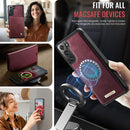 Galaxy S24+ / S25+ Blocking Detachable Wallet Leather Phone Case