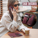 Galaxy S24+ / S25+ Blocking Detachable Wallet Leather Phone Case