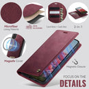 Galaxy S24+ / S25+ Blocking Detachable Wallet Leather Phone Case