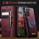 Galaxy S24+ / S25+ Blocking Detachable Wallet Leather Phone Case