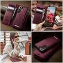 Galaxy S24+ / S25+ Blocking Detachable Wallet Leather Phone Case