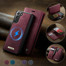 Galaxy S24+ / S25+ Blocking Detachable Wallet Leather Phone Case