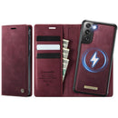 Galaxy S24+ / S25+ Blocking Detachable Wallet Leather Phone Case