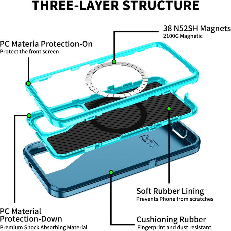 Galaxy S24/S25 Plus Body Protection Rugged Heavy Duty Cover Case - Gorilla Cases