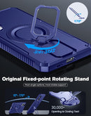 Galaxy S25 Edge Magnetic Ring Kickstand Case