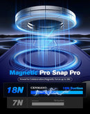 Galaxy S25 Edge Magnetic Ring Kickstand Case