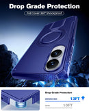 Galaxy S25 Edge Magnetic Ring Kickstand Case