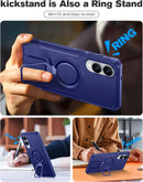 Galaxy S25 Edge Magnetic Ring Kickstand Case