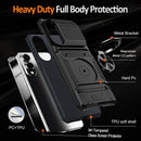 Galaxy S25 Edge Wallet Ring Credit Case