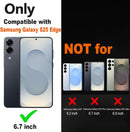 Galaxy S25 Edge Wallet Ring Credit Case