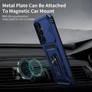Galaxy S25 FE Camera Cover Case – Ring Kickstand Rugged