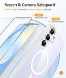 Galaxy S25 FE Clear Magnetic Case – Screen Protector