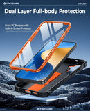 Galaxy S25 FE Heavy Duty Case – Built-In Screen Protector
