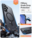Galaxy S25 FE Magnetic Matte Case – Slim Military Grade