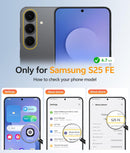 Galaxy S25 FE Magnetic Matte Case – Slim Military Grade