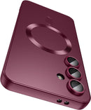 Galaxy S25 FE Magnetic Slim Case – MagSafe Lens Protector