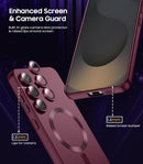 Galaxy S25 FE Magnetic Slim Case – MagSafe Lens Protector