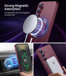 Galaxy S25 FE Magnetic Slim Case – MagSafe Lens Protector