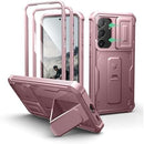Galaxy S25 FE Rugged Case – Slide Camera Cover & Kickstand