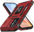 Galaxy S25 Plus Slide Camera Cover Ring Kickstand Military Grade Case