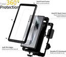 Galaxy S25 Ultra Heavy - Duty Aluminum Metal Protective Case with Shockproof Bumper