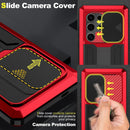 Galaxy S25 Ultra Heavy - Duty Aluminum Metal Protective Case with Shockproof Bumper