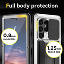 Galaxy S25 Ultra Heavy - Duty Aluminum Metal Protective Case with Shockproof Bumper