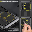 Galaxy S25 Ultra Heavy - Duty Aluminum Metal Protective Case with Shockproof Bumper