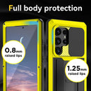 Galaxy S25 Ultra Heavy - Duty Aluminum Metal Protective Case with Shockproof Bumper