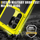 Galaxy S25 Ultra Heavy - Duty Aluminum Metal Protective Case with Shockproof Bumper