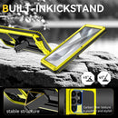Galaxy S25 Ultra Heavy - Duty Aluminum Metal Protective Case with Shockproof Bumper