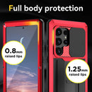 Galaxy S25 Ultra Heavy - Duty Aluminum Metal Protective Case with Shockproof Bumper